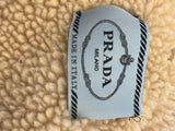 Pre Loved Prada Denim & Faux Shearling Jacket UK8