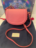 Pre Loved Aspinal of London Small Stella Satchel in Deep Rose - As New