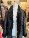 Pre Loved Joseph Reversible Toscana Shearling Coat UK 8-10