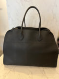 Pre Loved The Row Margaux 17 Leather Bag (new)