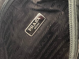 Pre Loved Prada Re-Edition 2000 Nylon Mini Bag in Dark Green