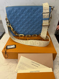 Pre Loved Louis Vuitton Coussin MM in Light Blue (as new)