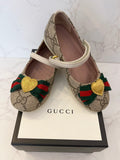 Preloved Gucci Girl’s GG Monogram Ballerina Flats size 24
