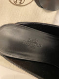 Pre Loved Hermes Lota Black Leather mule UK 5 (new)