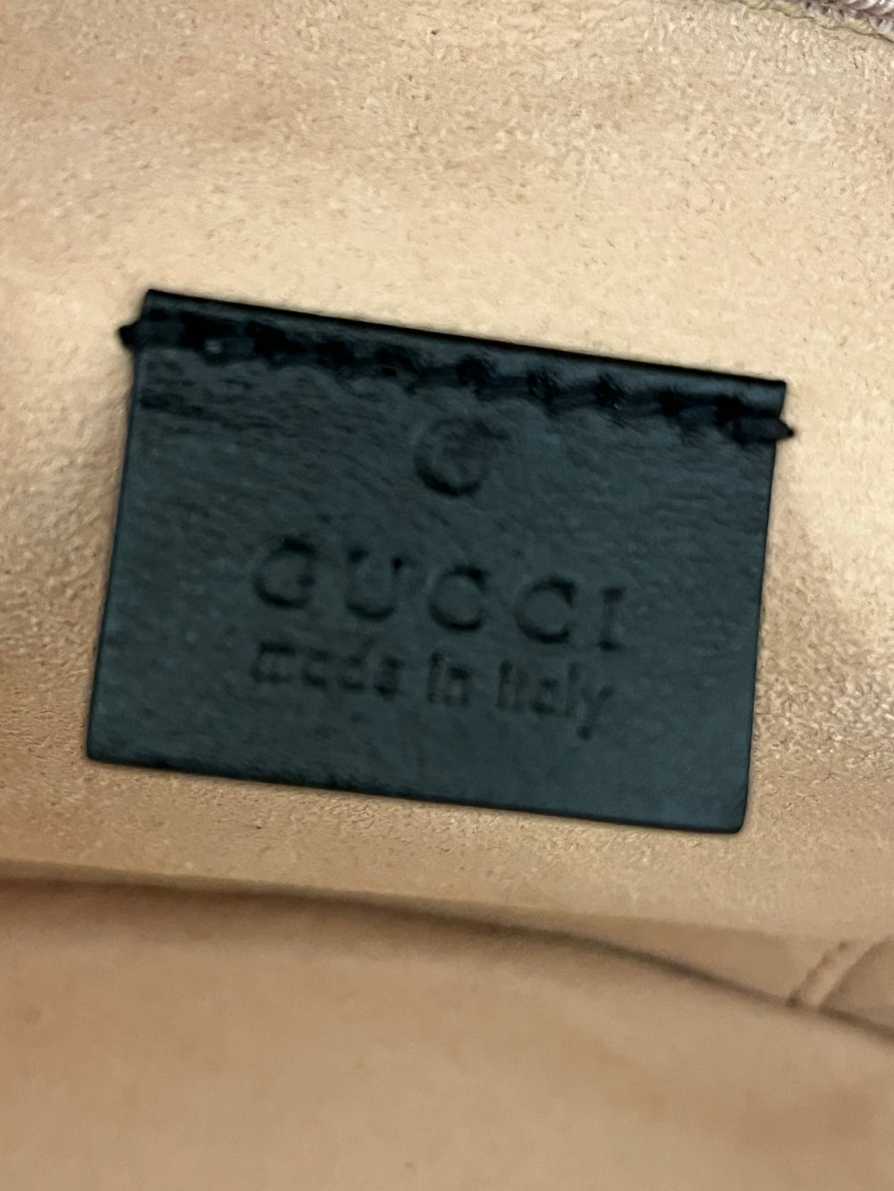 Pre Loved Gucci Marmont Small Backpack with Top Handle (pristine as new)