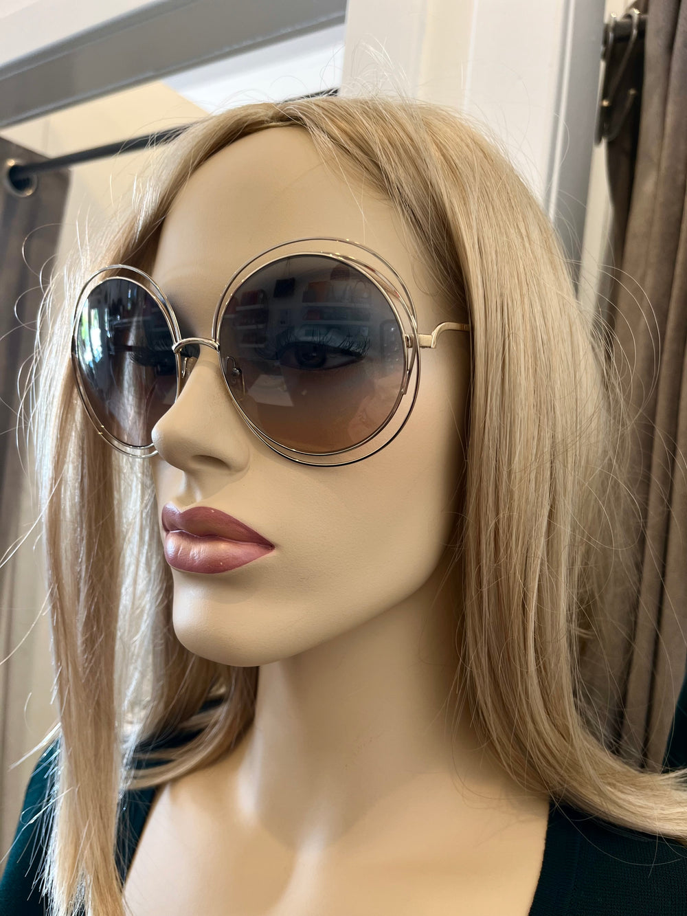 Pre Loved Chloe Carlina Oversized Sunglasses