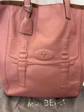 Pre Loved Mulberry Maisie North South Tote in Chalk Pink Leather (excellent)