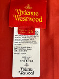 Pre Loved Vivienne Westwood 100% Silk Taffeta Dress in Red