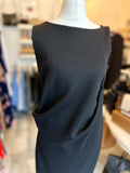 Pre Loved Jil Sander Asymmetrically Draped Dress UK10