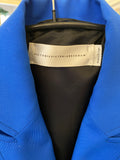 Pre Loved Victoria Beckham Cobalt Blue Jacket uk12