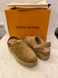 Pre Loved Louis Vuitton Aspen Platform Clogs UK6 (new)