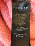 Pre-Loved Sandro Mohair Blend Knit Sweater Small