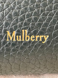 Pre Loved Mulberry Small Iris in Heavy Grain Green Leather