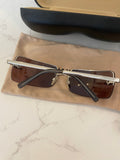 Pre Loved Chanel Vintage Rimless Diamante Sunglasses