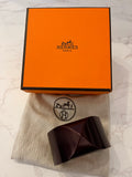 Pre Loved Hermes Medor Cuff in Burgundy (new)