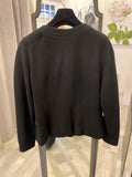 Pre Loved Chanel Wool Crepe Jacket size 42 uk14