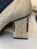 Chanel Quilted Block Heels UK 5.5