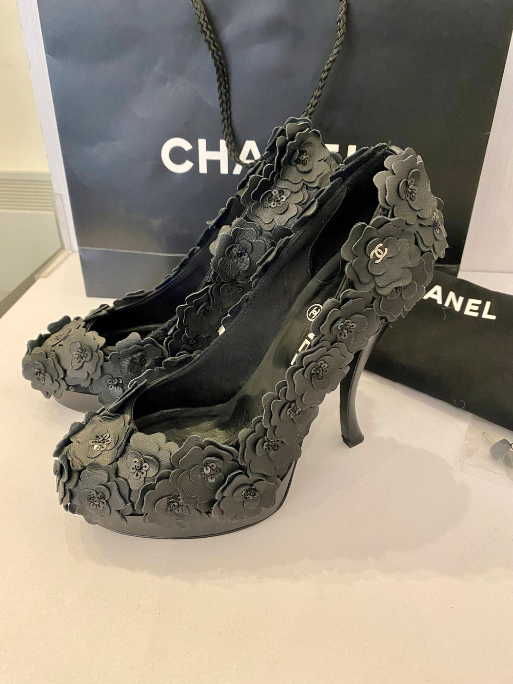 Chanel platform sneakers best sale