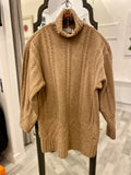 Pre Loved Burberry Wool Cable Sweater