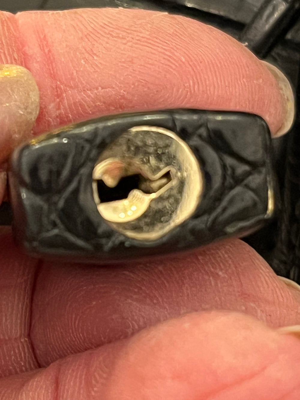 Pre Loved Hermes Birkin 35 in Black Certified Exotic Leather