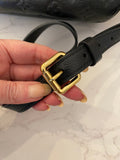 Pre Loved Louis Vuitton Pochette Metis Bag in Black Empreinte Leather **RESERVED A**