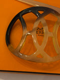 Hermes Buffalo Horn Hair Barrette