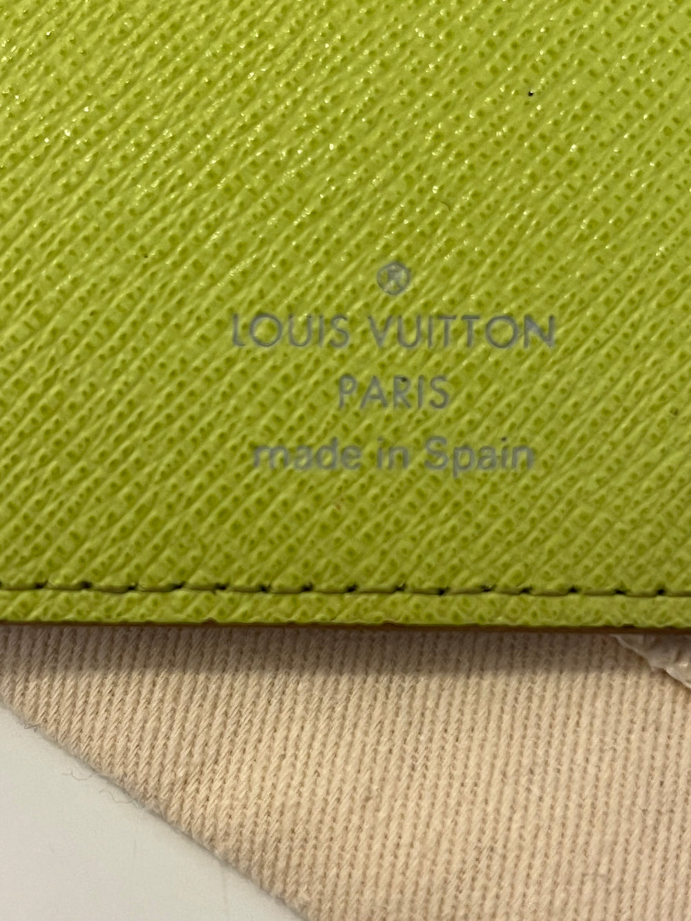 Pre Loved Louis Vuitton Multicolour Portefeuille Organiser Purse