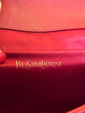 Saint Laurent Classic Y Line Clutch in Red