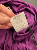 Pre Loved Christian Dior Purple Gathered Top uk10