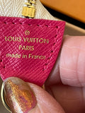 Louis Vuitton 2021 Damier Azure Christmas Animation Hollywood Mini Pochette Accessoires