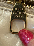 Louis Vuitton Sherwood Monogram Vernis Patent in Cream