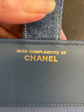 Chanel Denim Passport Cover