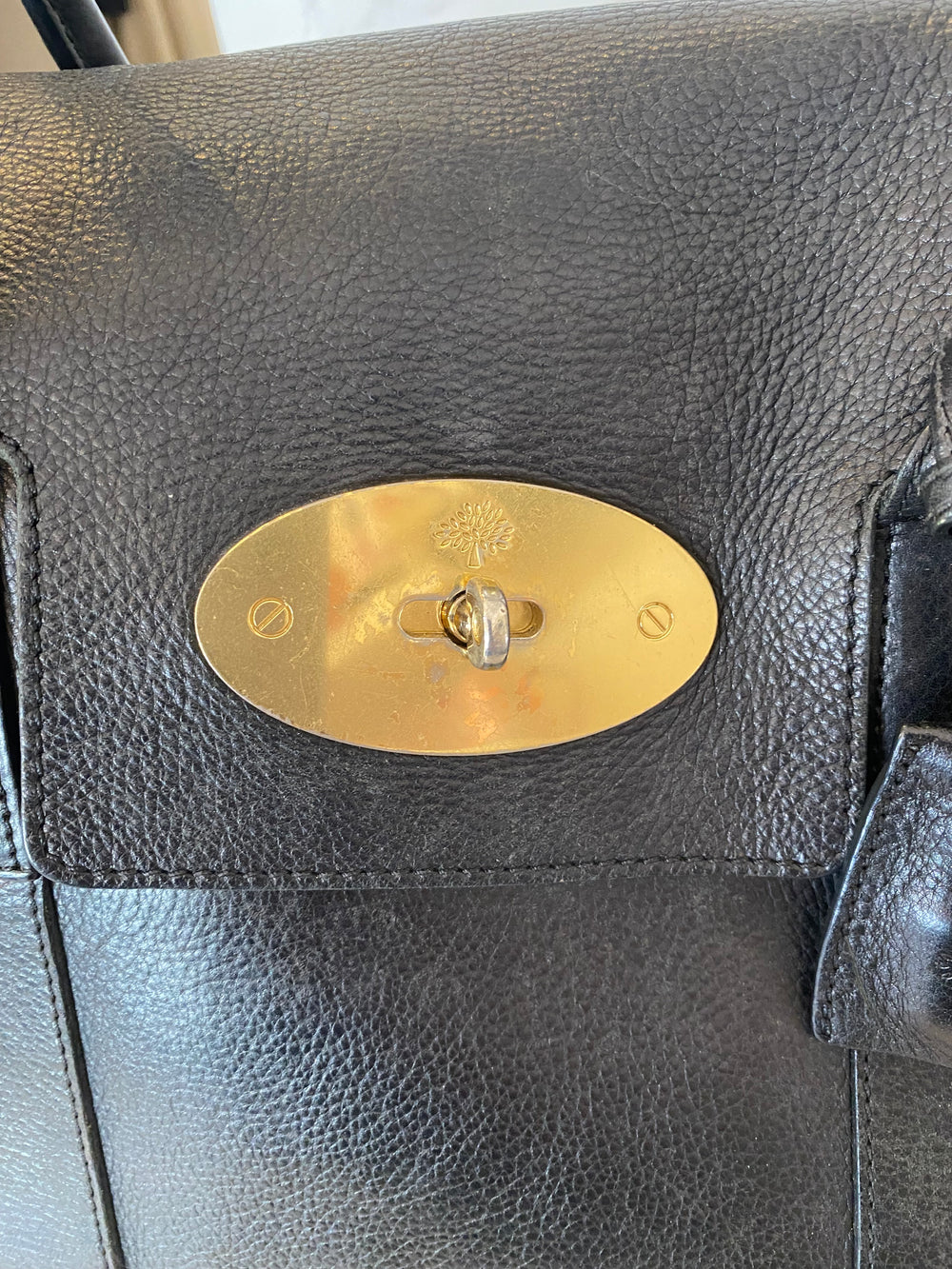 Pre Loved Mulberry Bayswater in Black