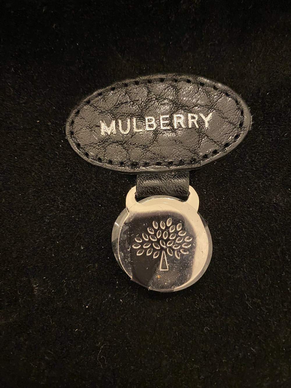 Preloved Mulberry Black Shrunken Calf Bayswater (excellent)