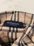 Pre Loved Burberry Short Sleeved Check Shirt Uk 8
