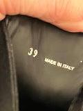 Pre loved Prada Black Leather Boots Size UK6