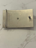 Pre Loved Hermes Palladium Collier de Chiens Belt Buckle