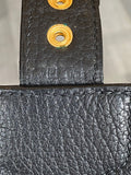 Pre Loved Hermes Sac a Depeches Briefcase 40 in Black Grained Leather year 1986