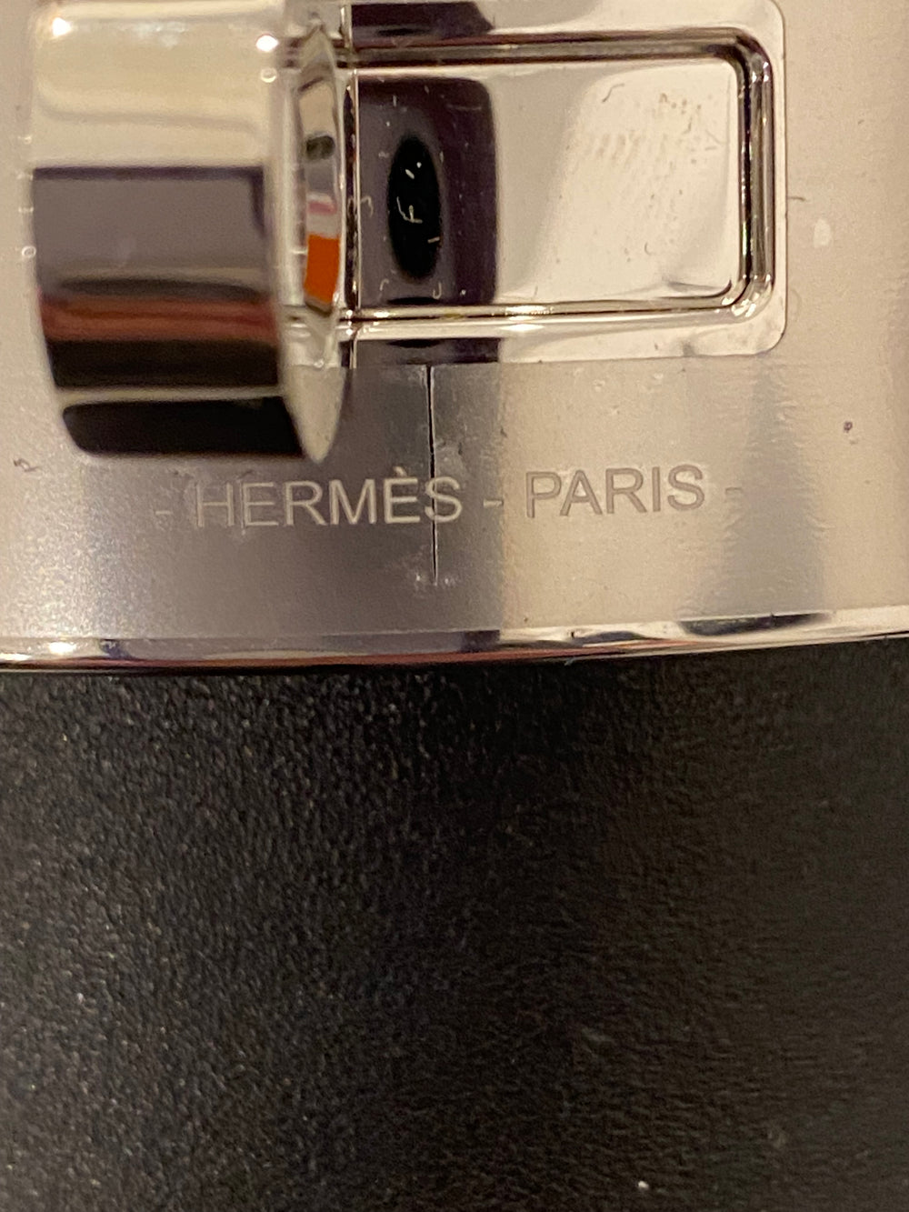 Pre Loved Hermes Lota Black Leather mule UK 5 (new)