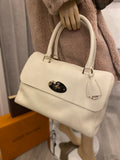 Pre Loved Mulberry Del Rey inWinter White Smooth Calf Leather (new)