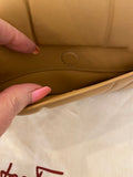 Pre Loved Ferragamo Gancini Tan Leather Shoulder Bag (excellent)