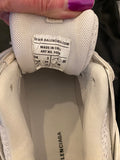 Pre Loved Balenciaga Track Sneakers in White UK 3