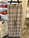 Burberry Nova Check Trousers UK 6