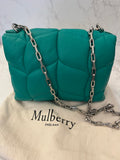 Pre Loved Mulberry Little Softie Bag in Green Nappa Leather (new)