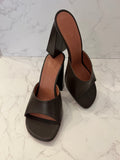 Pre Loved Amina Muaddi Lupita open toe sandals. UK size 3.5