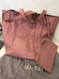 Pre Loved Mulberry Maisie North South Tote in Chalk Pink Leather (excellent)