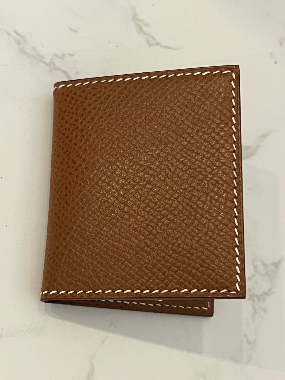 Pre Loved Hermes Leather Mini Photo Frame (new)