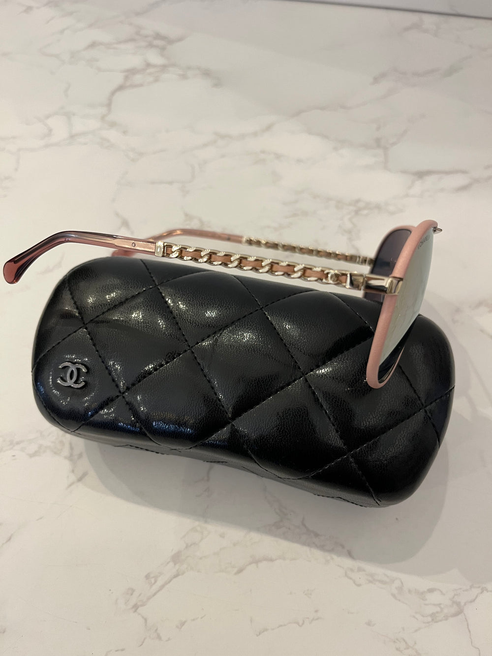 Pre Loved Chanel Mirror Aviator Sunglasses (excellent)**reserved C**