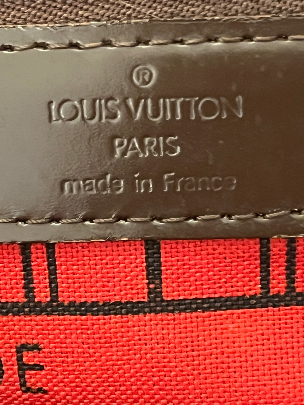 Pre Loved Louis Vuitton Vintage Damier Ebene Neverfull MM