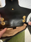 Pre Loved Gucci Marmont Shoulder Bag in Black